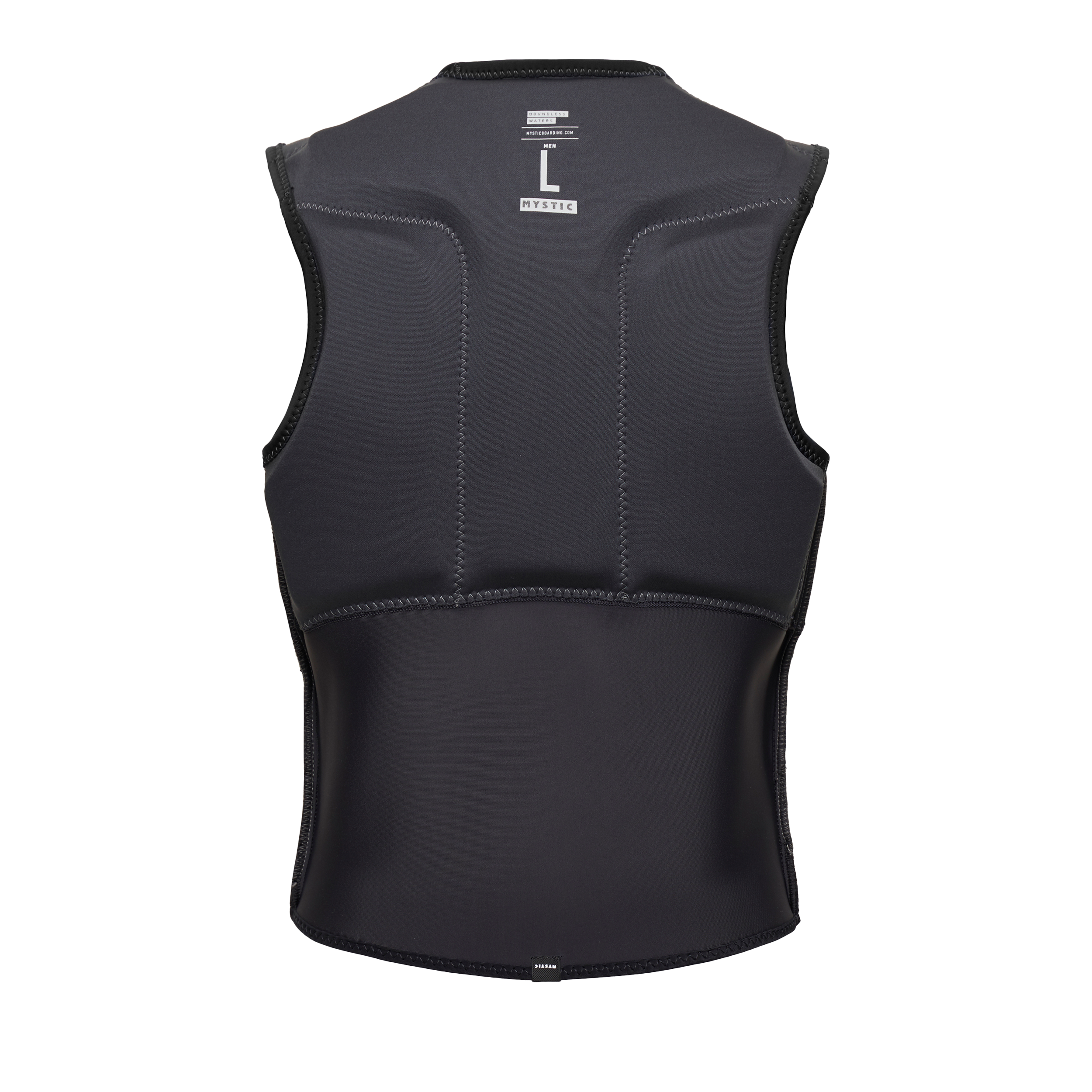 Block Impact Vest Fzip | Black