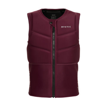 Star Impact Vest Fzip | Oxblood Red
