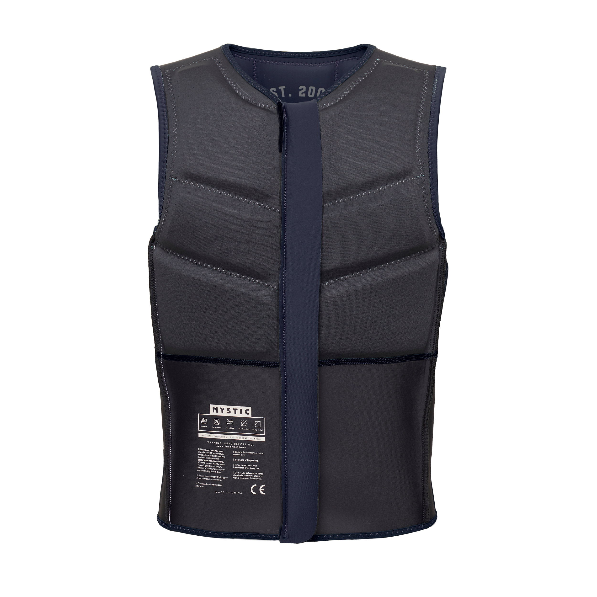 Star Impact Vest Fzip | Navy