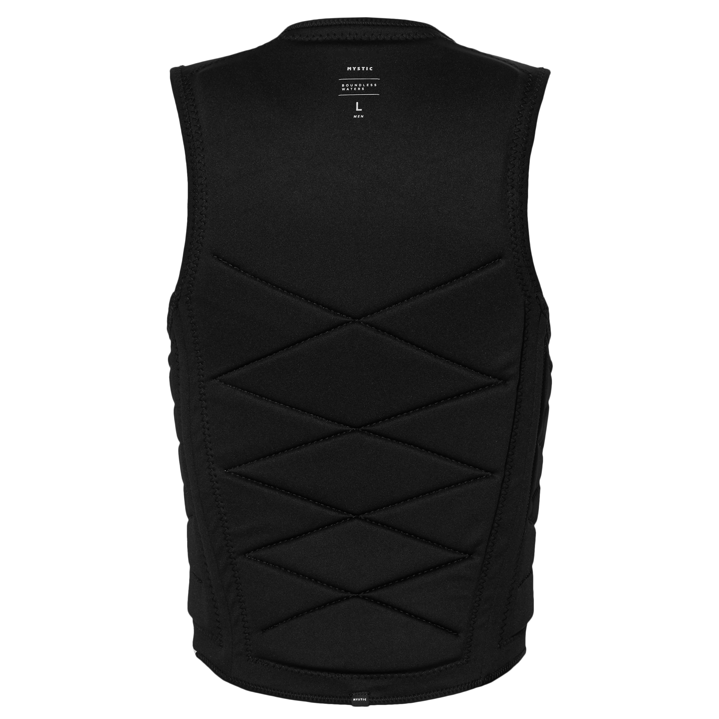 Outlaw Impact Vest Fzip Wake | Black