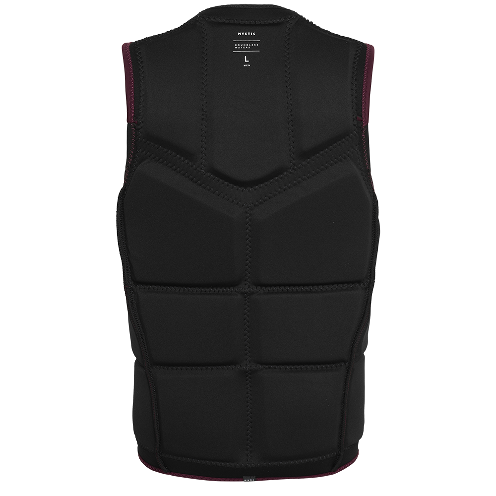Peacock Impact Vest Fzip Wake | Oxblood Red