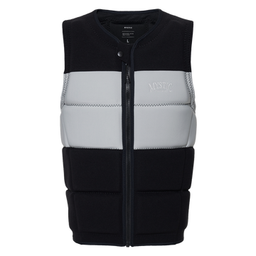 Peacock Impact Vest Fzip Wake | Black White