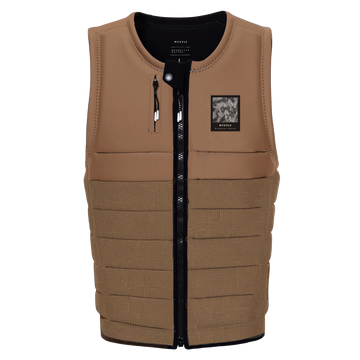 The Dom Impact Vest Fzip Wake | Slate Brown