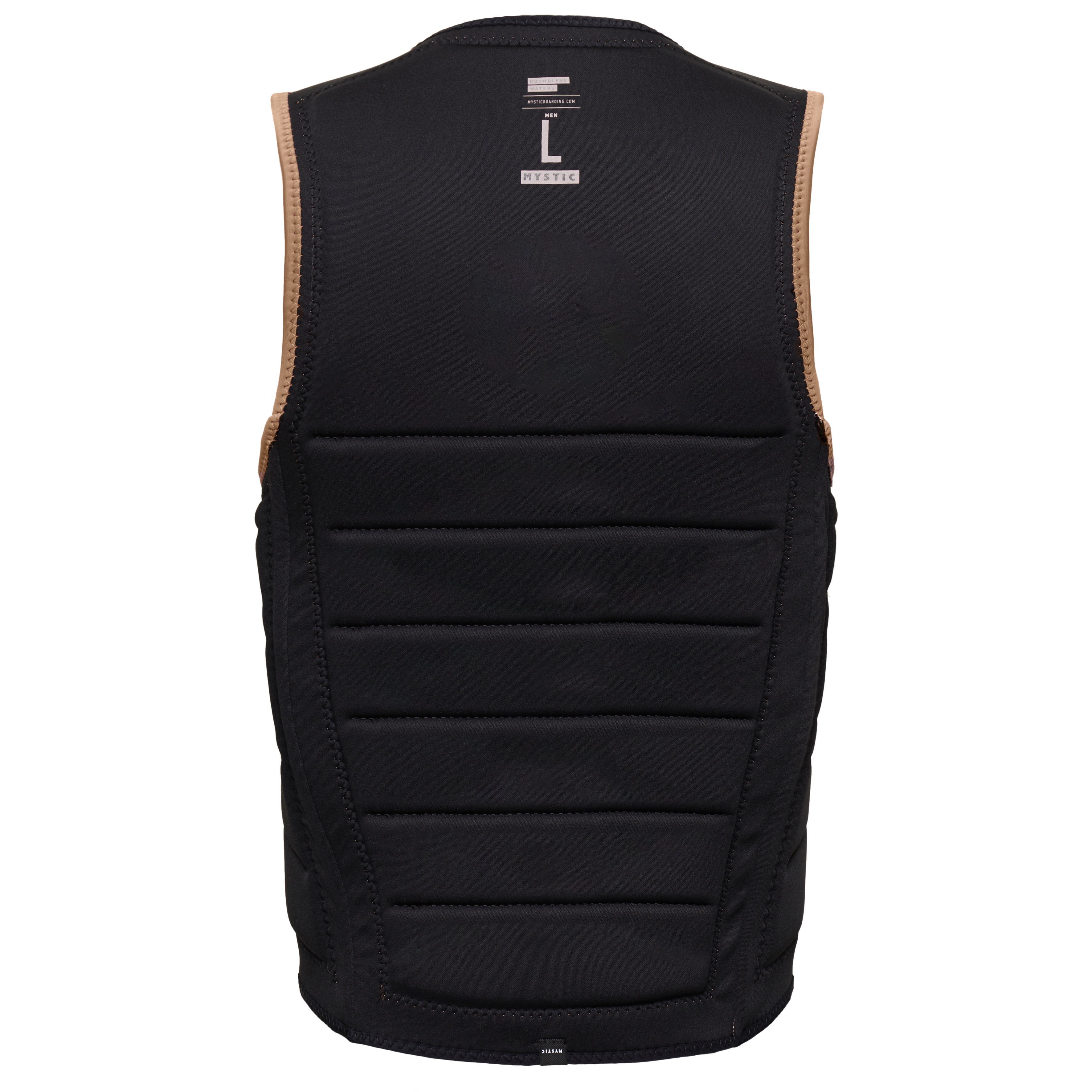The Dom Impact Vest Fzip Wake | Slate Brown
