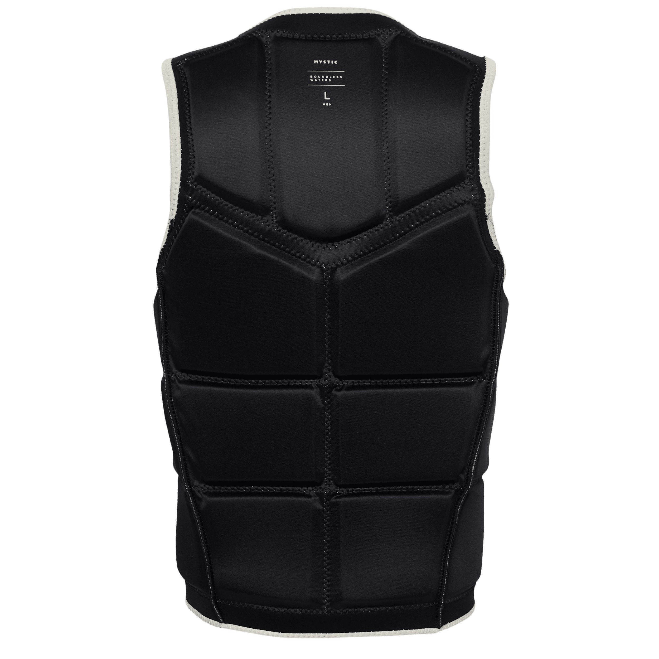 Star Impact Vest Fzip Wake | Dirty White