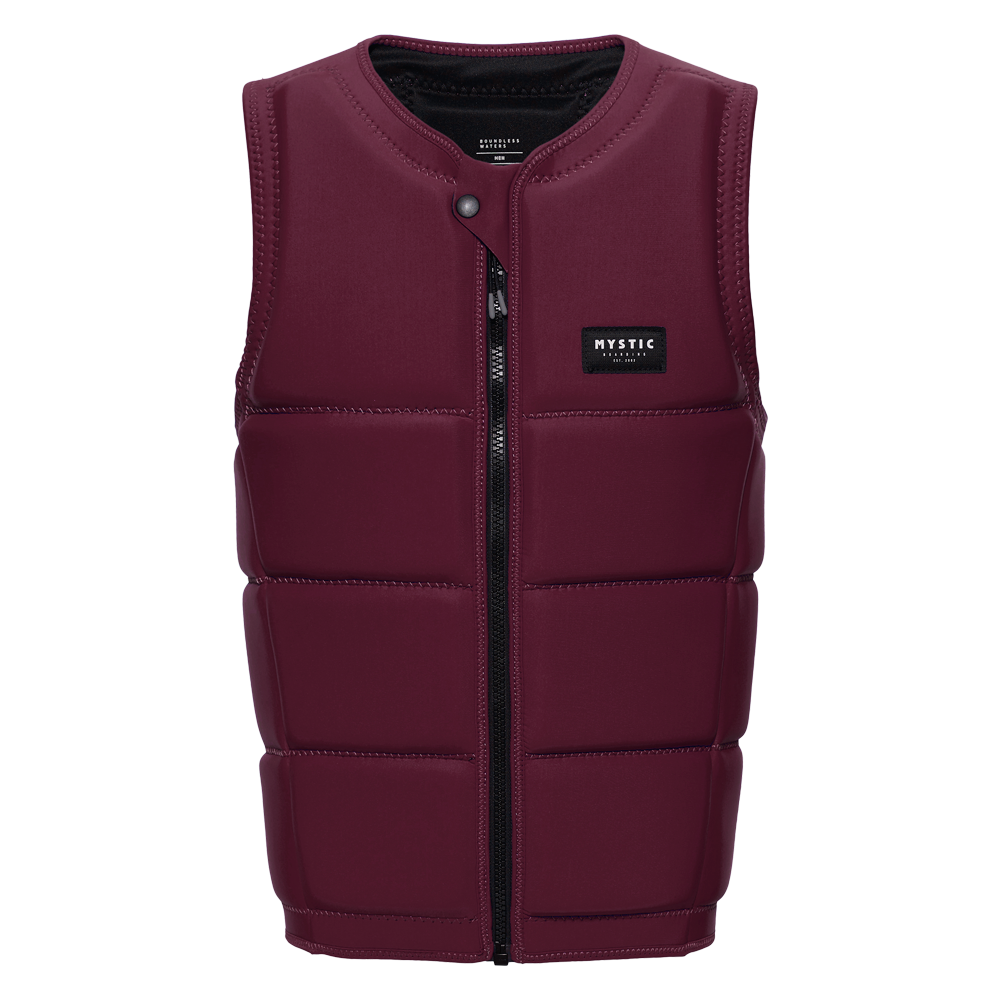 Star Impact Vest Fzip Wake | Oxblood Red