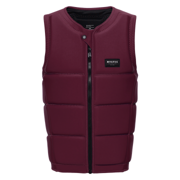 Star Impact Vest Fzip Wake | Oxblood Red