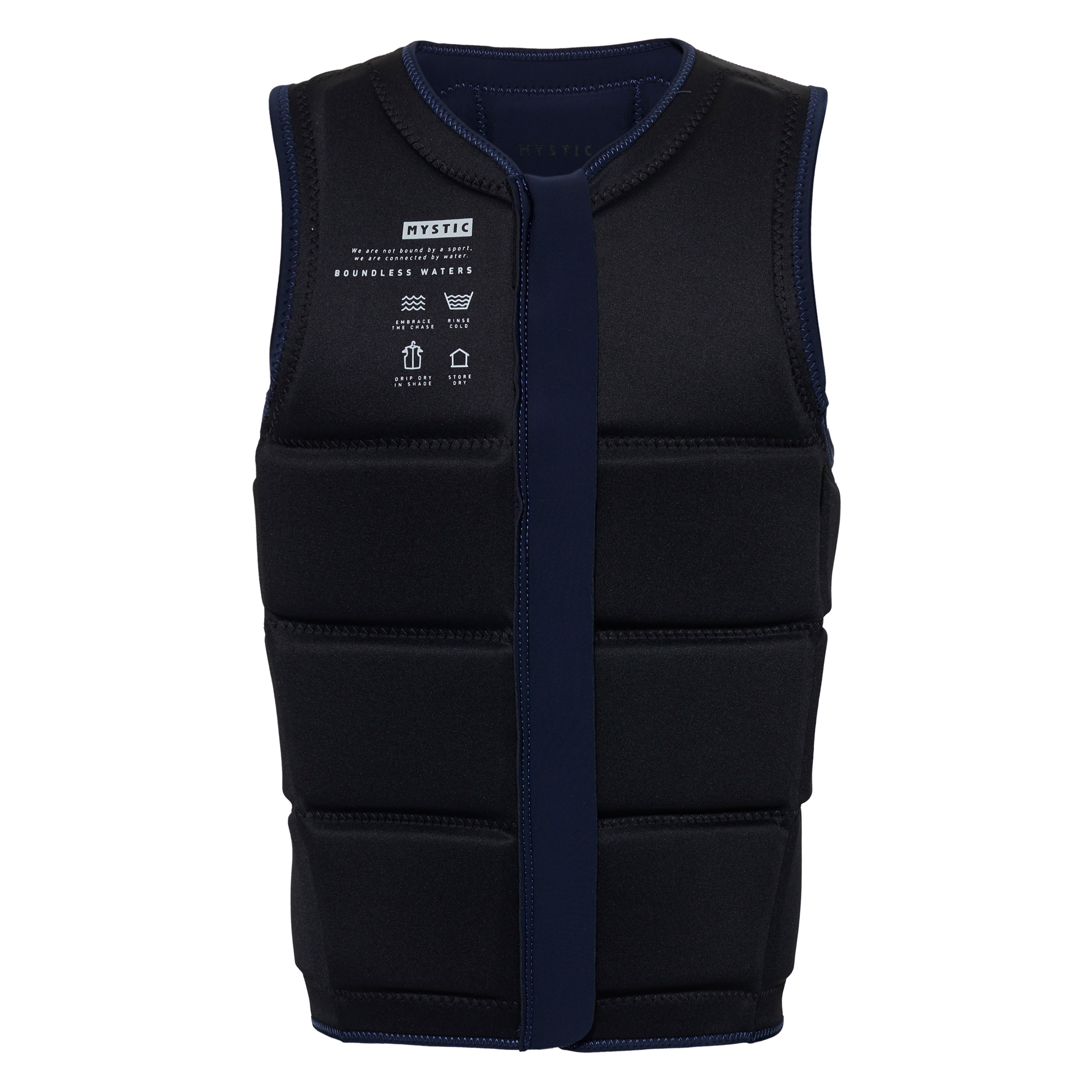 Star Impact Vest Fzip Wake | Navy