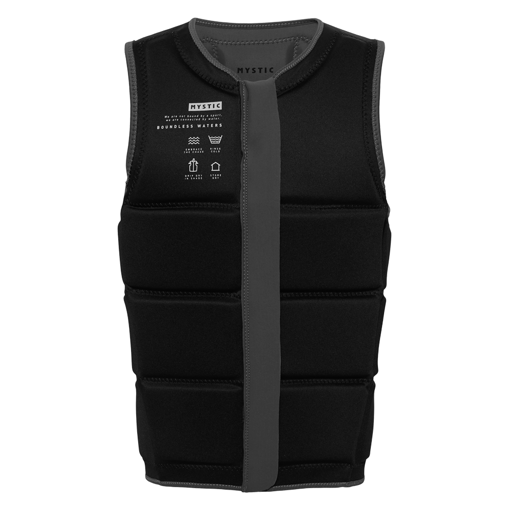 Star Impact Vest Fzip Wake | Dark Grey