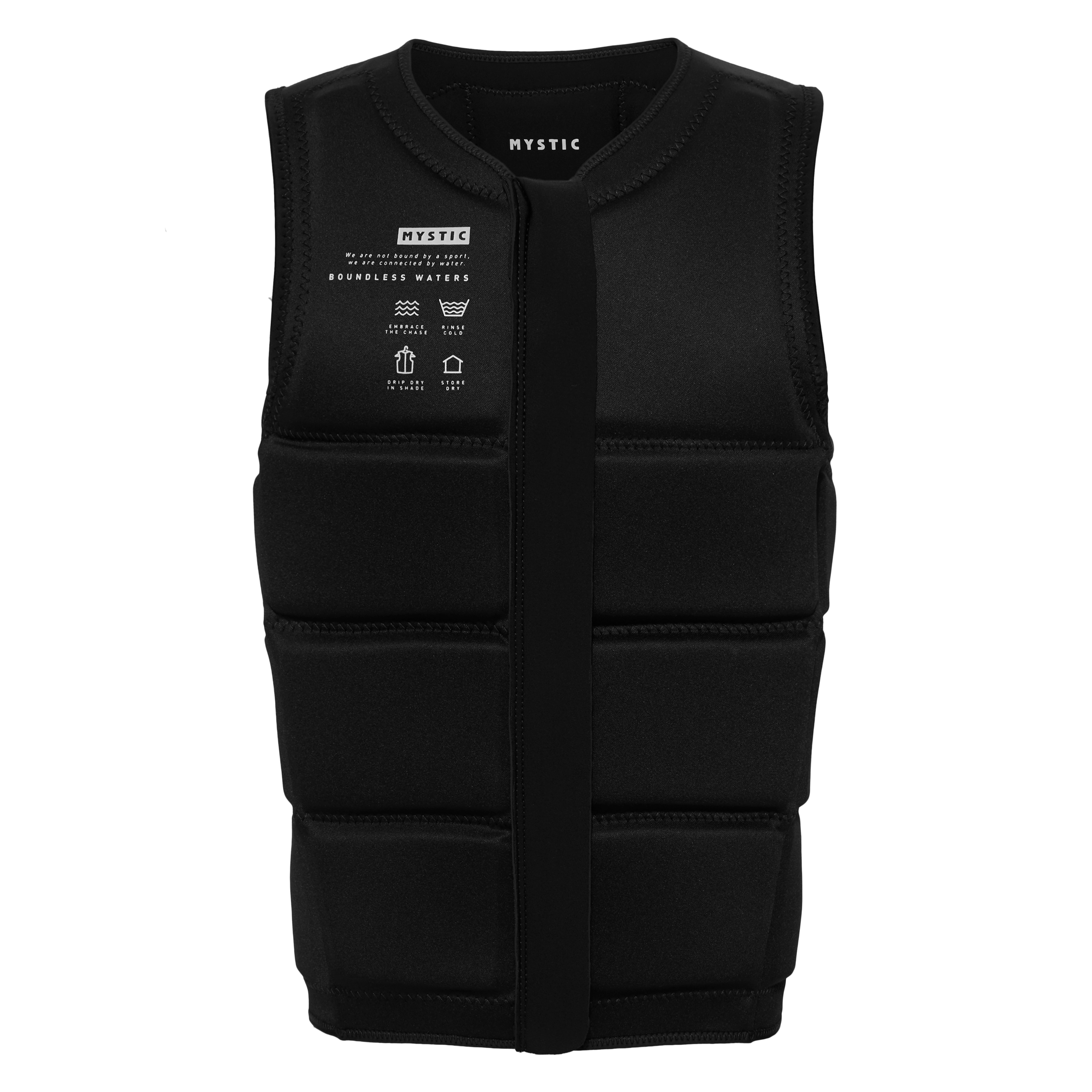 Star Impact Vest Fzip Wake | Black