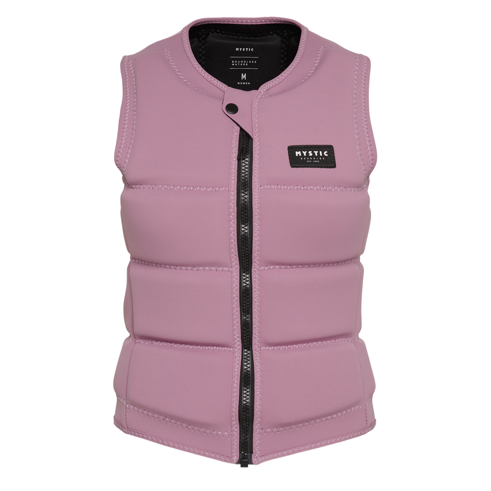Star Impact Vest Fzip Wake Women | Rosewood