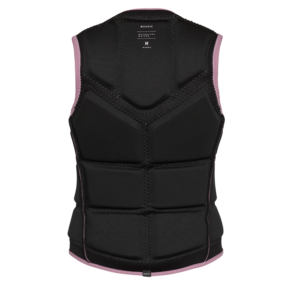Star Impact Vest Fzip Wake Women | Rosewood