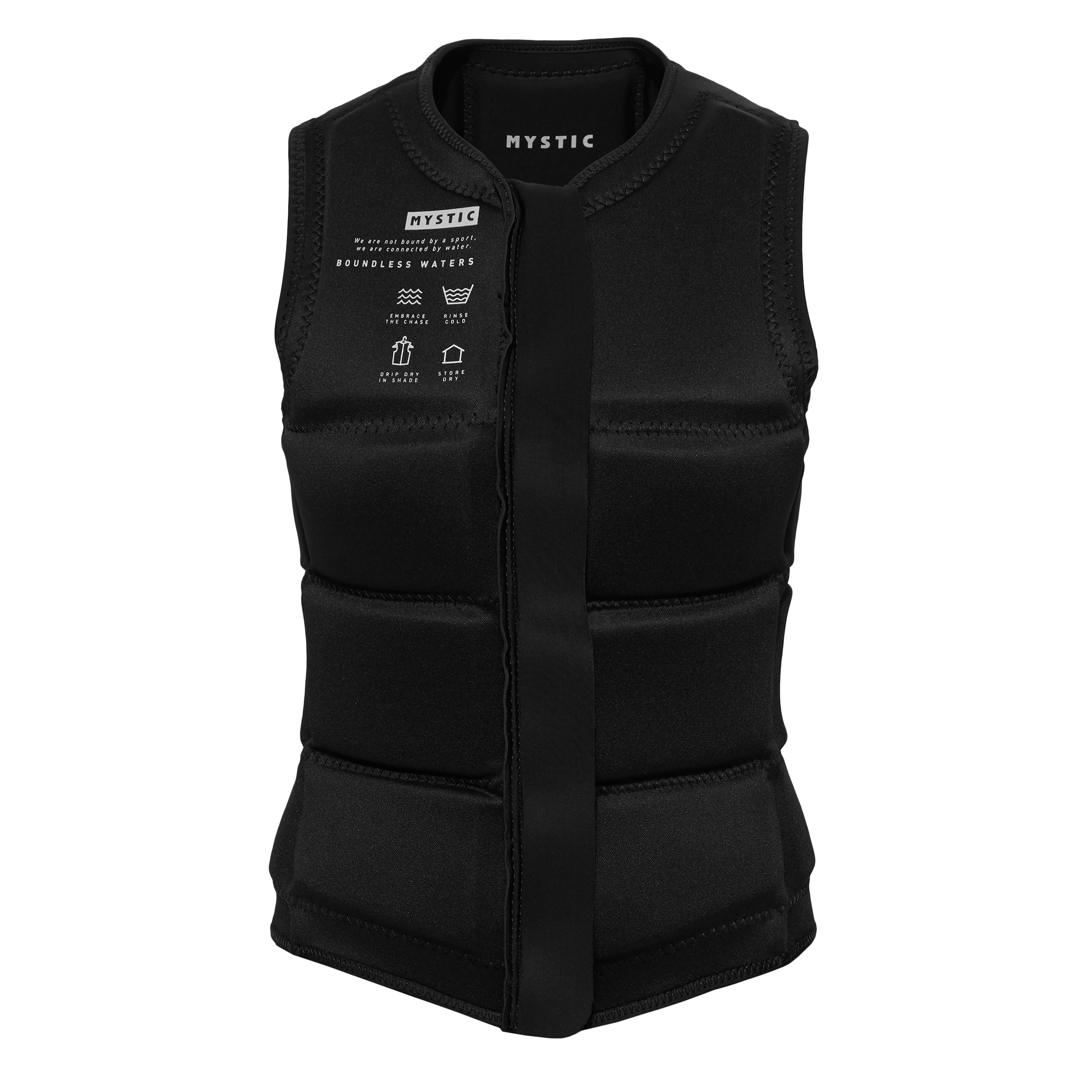 Star Impact Vest Fzip Wake Women | Black