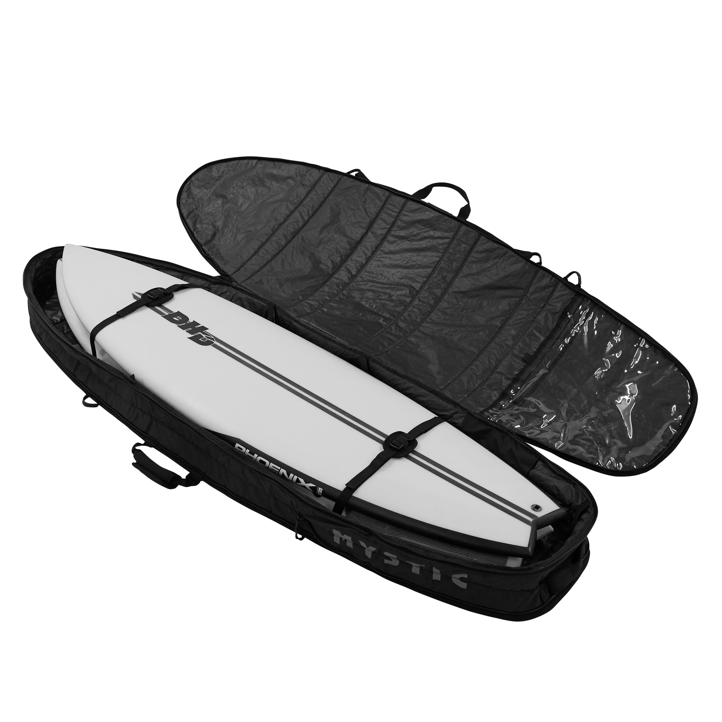 Saga Surf Boardbag | Black