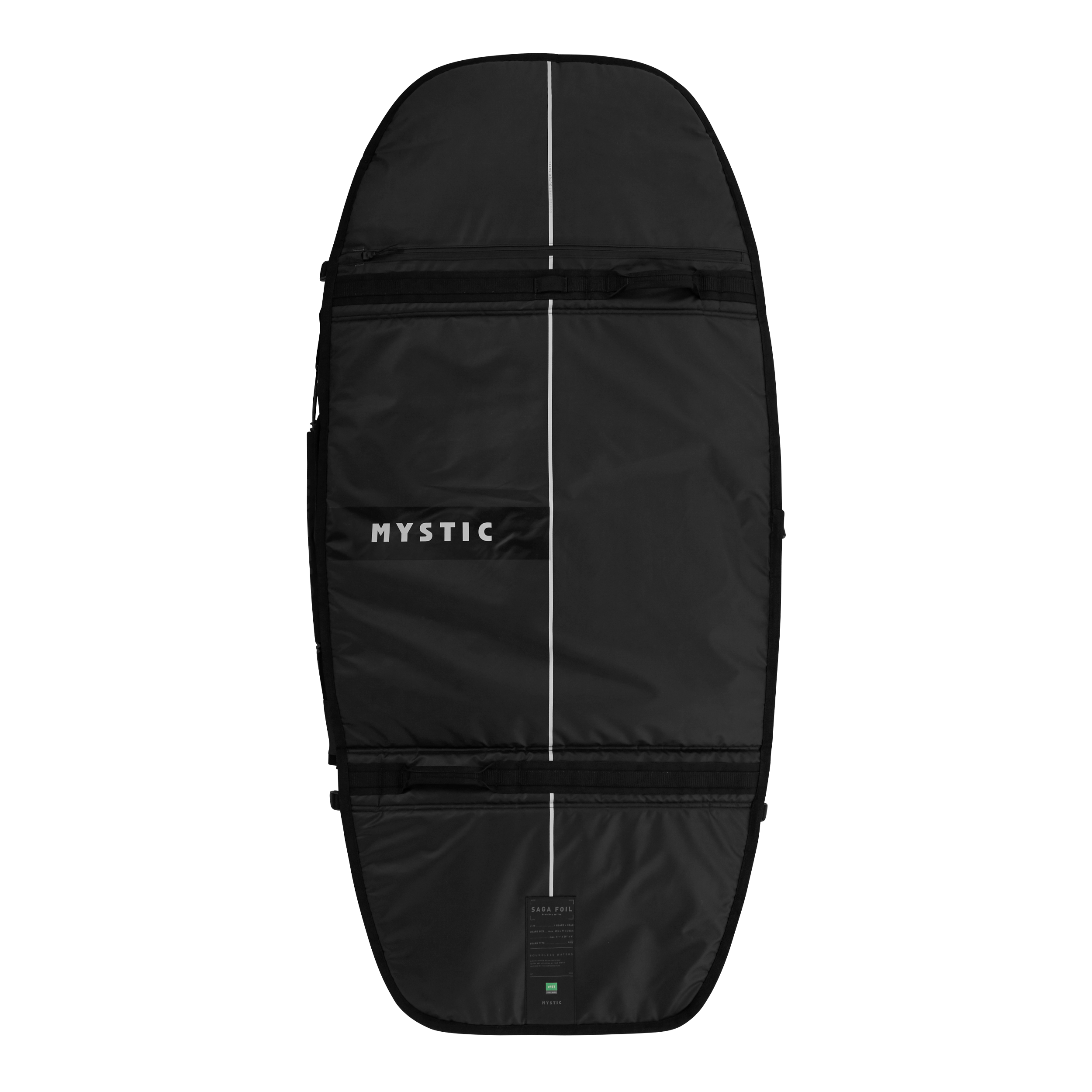 Saga Foil Boardbag | Black