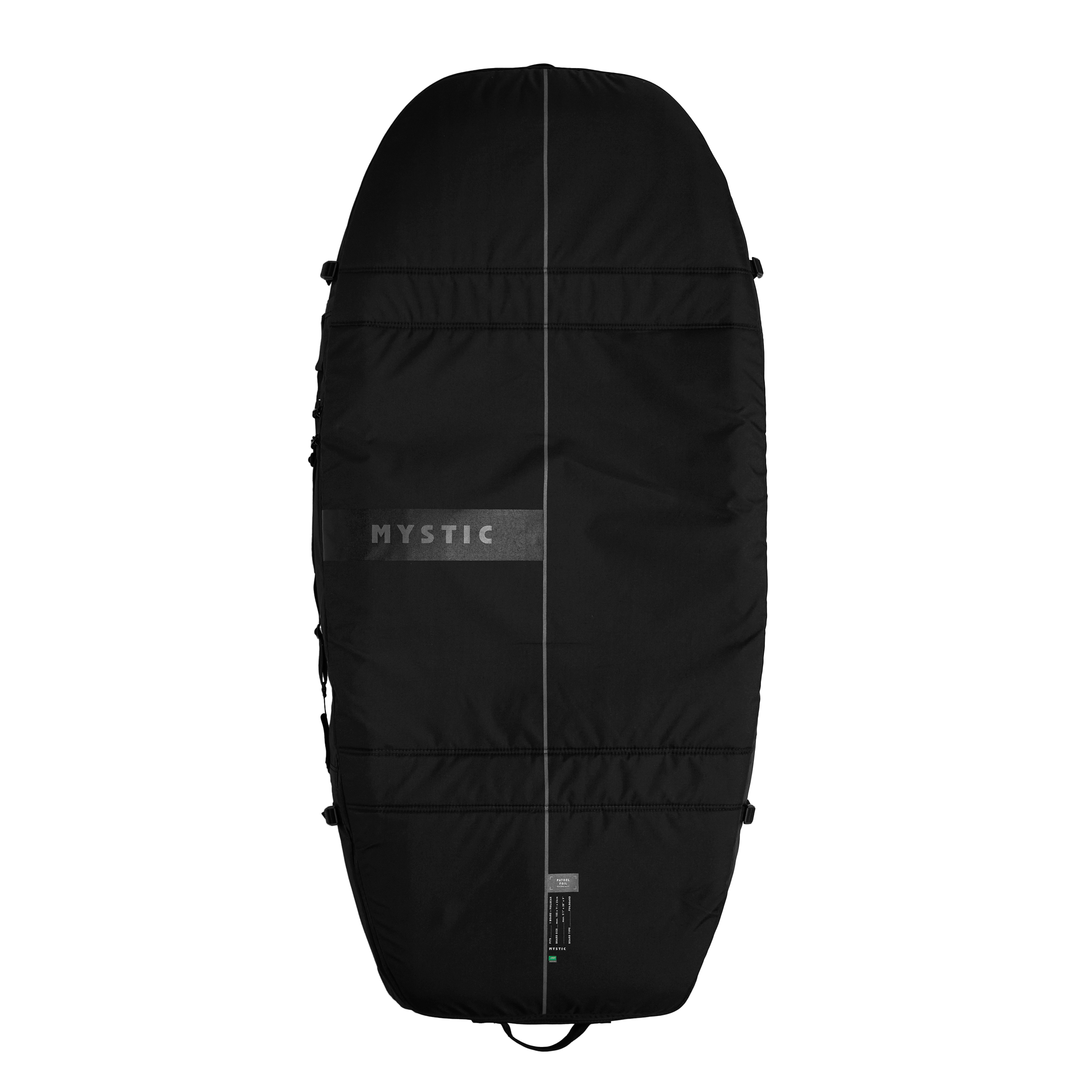 Patrol Foil Boardbag Wheeled | Black