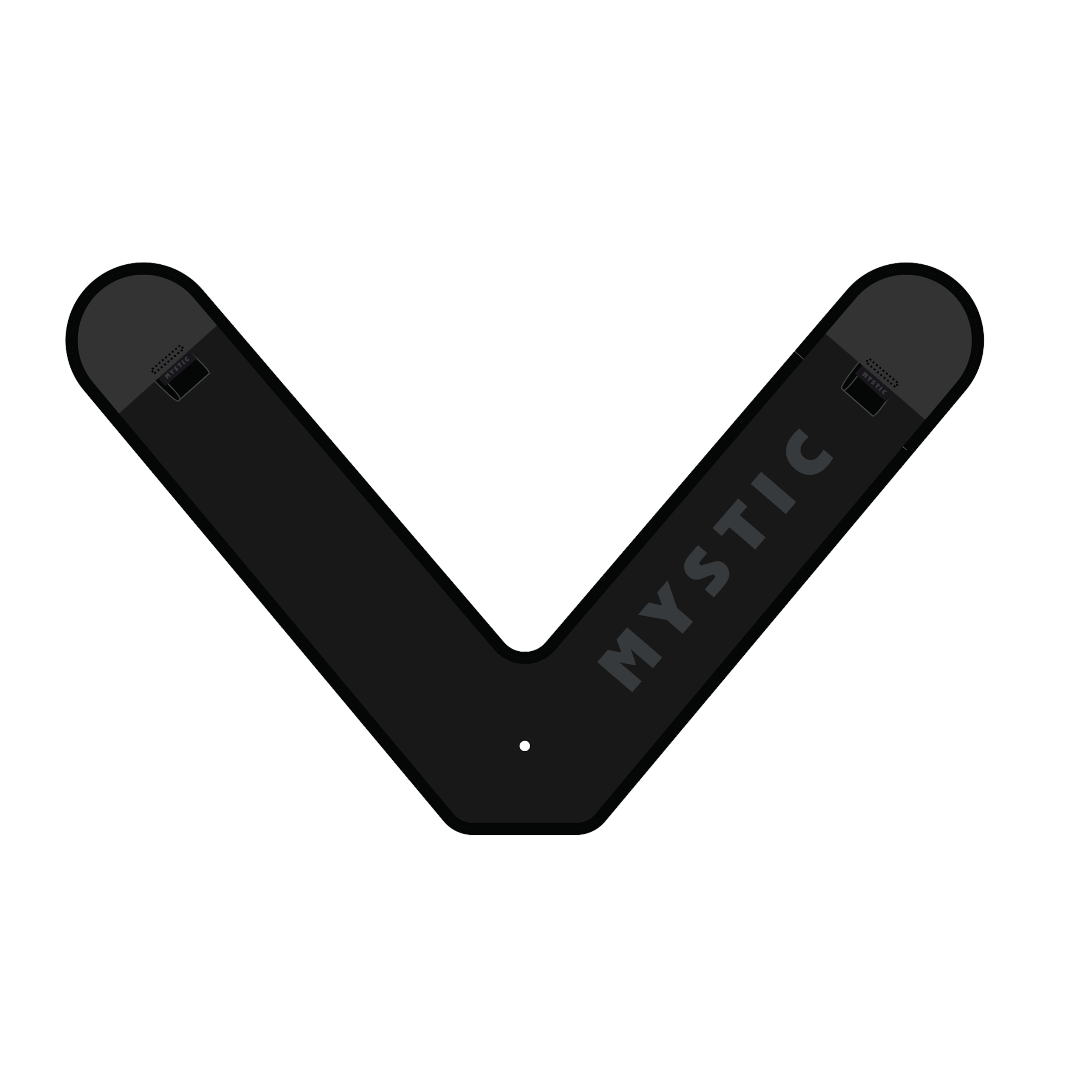 Foilboard V-Shape Footstrap | Black