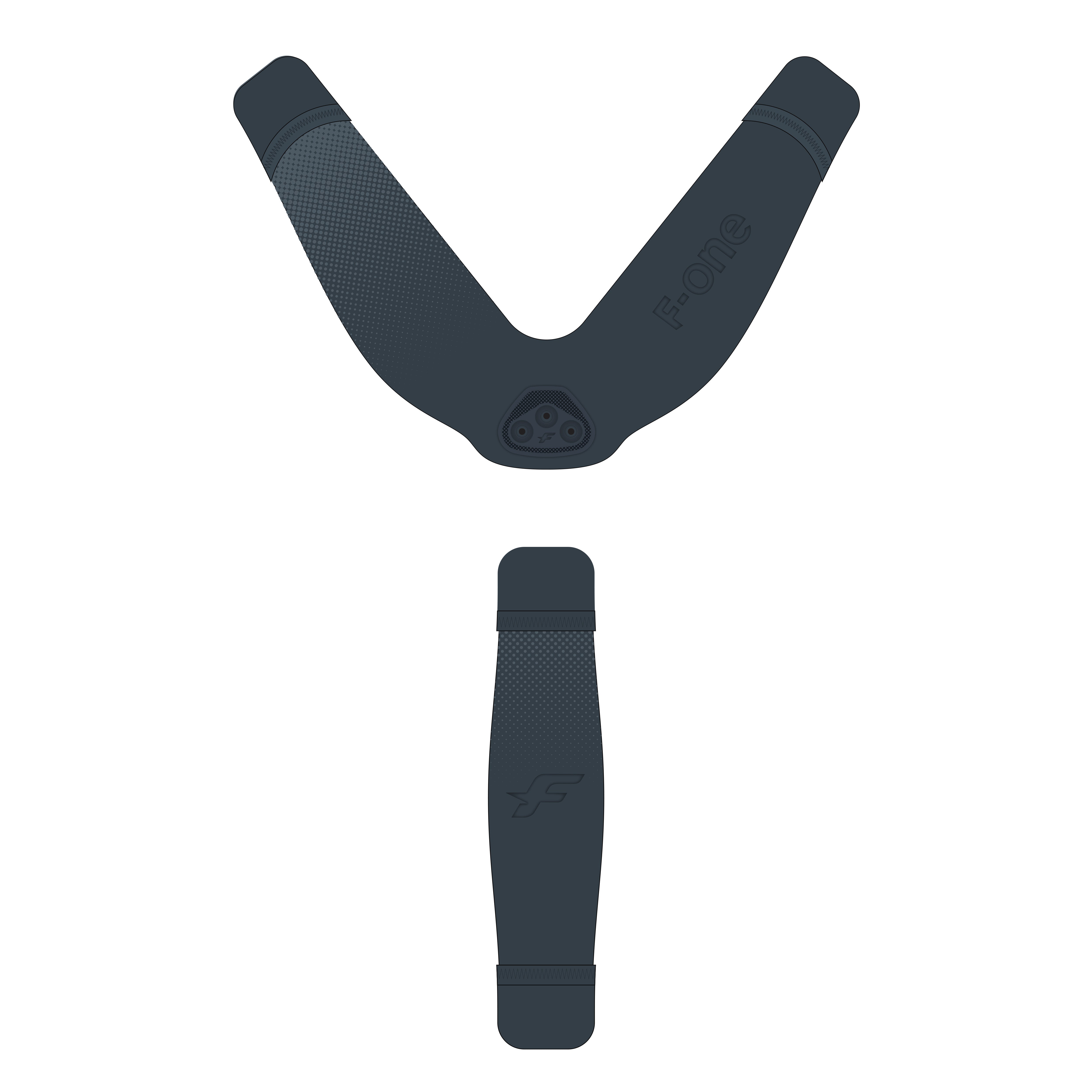 V-Straps Foilboard (X3) (Self Tapping Screws)